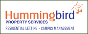 Hummingbird Property Services, Residential Letting , Campus Management